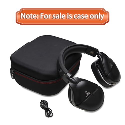 Case for Turtle Beach Stealth 500/600/700 Wireless Gaming Headset Black | Hard Carrying Travel Case for Turtle Beach Stealth 500 XB/600 Gen 3/700 Gen 3/600 Gen 2/700 Gen 2 Wireless Gaming Headset - color: Black