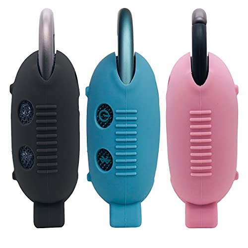 JCHPINE Silicone Cover and Carrying Case for JBL Clip 4 Bluetooth Speaker - color: Black