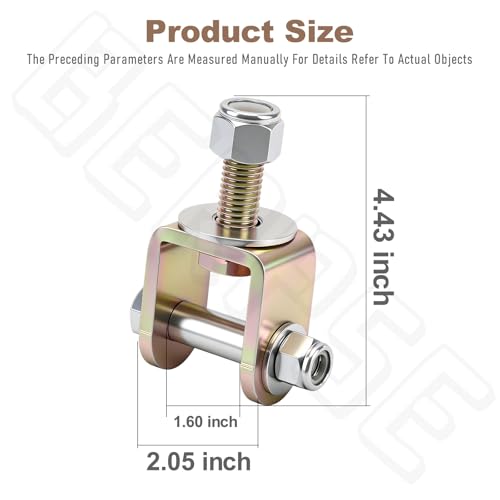 690001 Shock Adapter Mount to Eyelet Conversion Mounts - Heavy Duty Steel