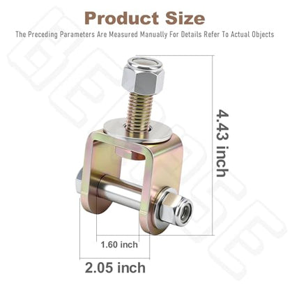 690001 Shock Adapter Mount to Eyelet Conversion Mounts - Heavy Duty Steel