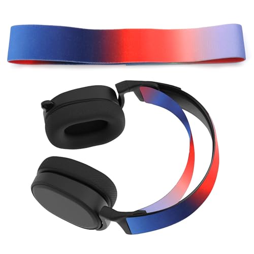 Arctis 7 Fabric Headband Replacement Headband Top Pad Cushion Cover Compatible with SteelSeries Arctis 7 / Arctis 9X / Arctis Pro Lossless Wireless Gaming Headphones Replacement Band Repair Part - color: Color-E