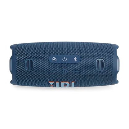 JBL Charge 6 Portable Bluetooth Speaker, Waterproof, Drop-Proof - Blue | Long Battery Life Up To 28 Hours, Quick Charging, Built-In Powerbank, Weatherproof For Outdoor, Poolside, And Shower Use - color: Blue