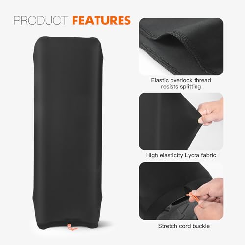 Dust Cover Protective Case for JBL PartyBox 1000 Partybox Speaker | Dust Cover Protective Case with Adjustable Elastic Buckle, Top Pull Rod Hole, Reusable & Washable - size: For JBL Partybox 1000