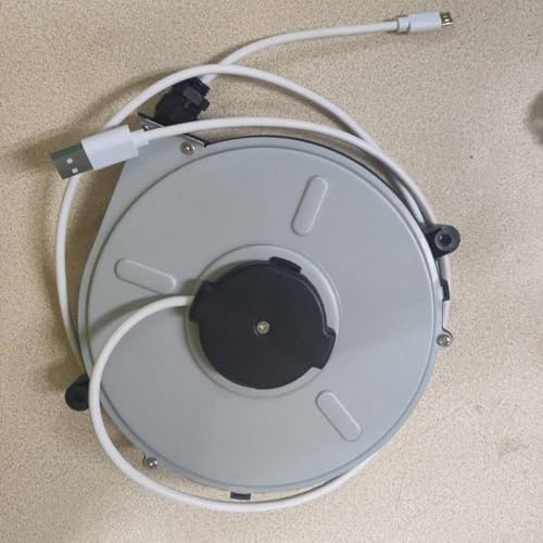 Retractable Cable Management Charging Cord Organizer, Data Cable Winding Reel Charging Cable Automatic Retractable1-3 Meters Reel Phone Cord Holder(1.2m And、) - size: 1.2m And、