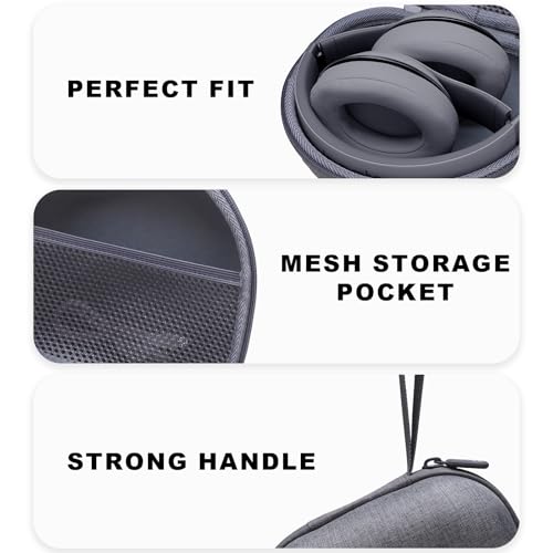 Headphone Case for Skullcandy Crusher/Hesh/Evo Headphone, Grey - color: Grey