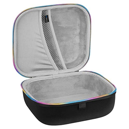 Geekria Shield Headphones Case Compatible with Sennheiser HD400PRO, HD560S, HD598, HD 599SE, HD280PRO, HD 600, Replacement Hard Shell Travel Carrying Bag with Cable Storage (Black) - color: Black