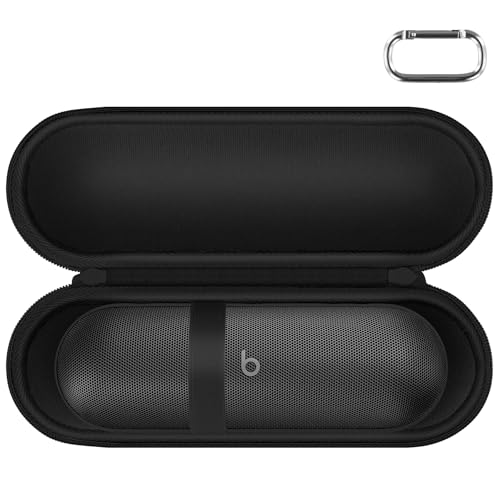 Aenllosi Hard Case for Beats Pill - Speaker Matte Black | EVA case construction, Water-resistant design, Dust-resistant design, Case only - color: Matte Black