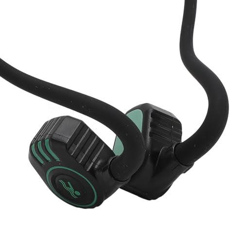 XUMIUZIY Bone Conduction Headphones, Open Ear Blue Tooth Sport Headphones with Microphone, 12H Playtime, Built in 32GB Storage, IPX8 Water Proof Wire Less Earphones for Workouts, Diving