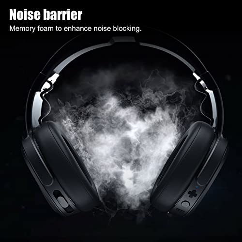 Replacement Ear Pads Memory Foam for Skullcandy Crusher Wireless Crusher | Headphones Ear Cushions Headset Earpads Ear Cups Cover Repair Parts for Skullcandy Crusher 3.0 Wireless Hesh 3