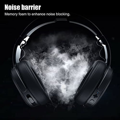 Replacement Ear Pads Memory Foam for Skullcandy Crusher Wireless Crusher | Headphones Ear Cushions Headset Earpads Ear Cups Cover Repair Parts for Skullcandy Crusher 3.0 Wireless Hesh 3