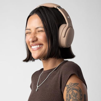 Skullcandy Crusher ANC 2 Noise Cancelling Wireless Headphones - Primer | Multi-Sensory Crusher Bass, Over-Ear Fit, Bluetooth, 60 Hours Battery, Working Out, Gym, Travel, Studying, Music, Gaming - color: Primer