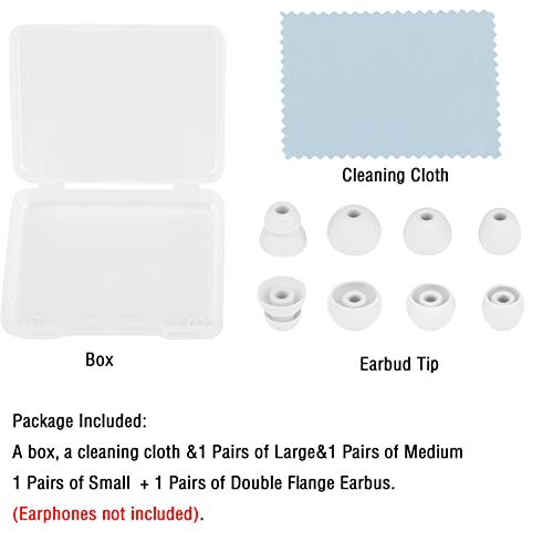 Silicone Earbud Tips Replacement Earbuds Cap Compatible with Powerbeats Pro Beats Wireless Earphone Headphones Replacement Ear Tips,4 Pairs(Light Gray) - color: Light Grey