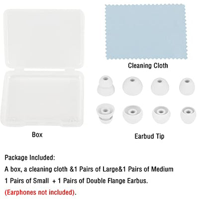 Silicone Earbud Tips Replacement Earbuds Cap Compatible with Powerbeats Pro Beats Wireless Earphone Headphones Replacement Ear Tips,4 Pairs(Light Gray) - color: Light Grey