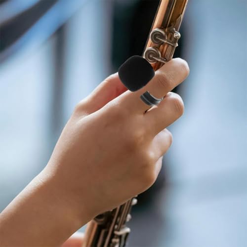 Vaguelly Clip Condenser Microphone Pickup for Instrument and Trumpet with Amplifier Function, Abs Plastic Wired Mic for Concerts and Professional Orchestra Use