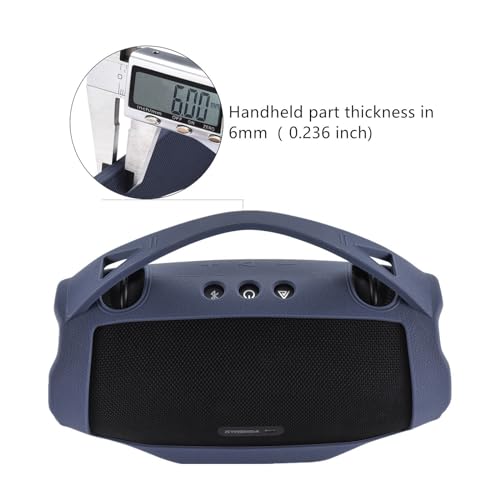 Silicone Cover Case Compatible with JBL Xtreme 4 Portable Bluetooth Speaker, Waterproof Soft Skin Silicone Protective Case for JBL Xtreme 4 Bluetooth Speaker Accessories (Blue) - color: Blue