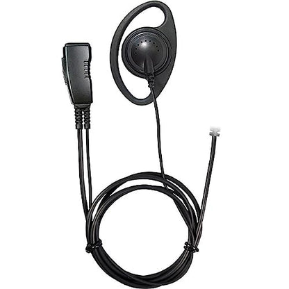 PRYME® LMC-1DR-M8 PRO-Grade Commercial Lapel Mic w/D-Ring Earphone (for MotoTRBO SL300 & 7550 1-Pin Radios) - color: For MotoTRBO SL300 & 7550 1-Pin Radios