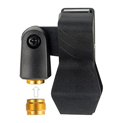 2-Pack Spring-Loaded Microphone Clips for Most Handheld Transmitters Less Than 4.5 cm