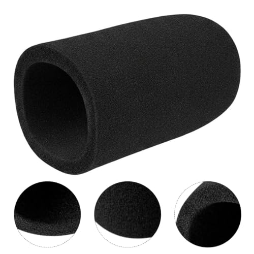 KALLORY High-density Memory Foam Windscreen for USB Microphone Washable Noise Reduction Sponge Cover Protective Isolation Shield for Audio and Wind Shielding