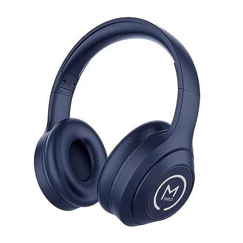 Morpheus 360 Comfort Plus Wireless Over-Ear Headphones - Bluetooth Headset with Microphone - 10H Playtime - HP6500L (Blue) - color: Blue