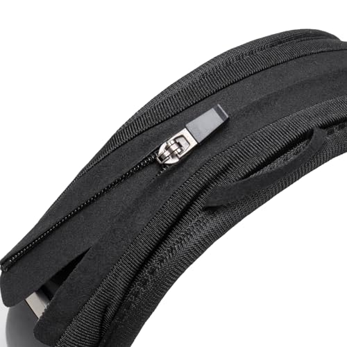 Headband Cushion Cover Compatible with Skullcandy Hesh Evo, Hesh ANC, Crusher ANC 2, Crusher Evo, Riff 2, Icon ANC Wireless Headphone, 6mm Thick Cushion, No Wobble Zipper Slider, Hanging Loop