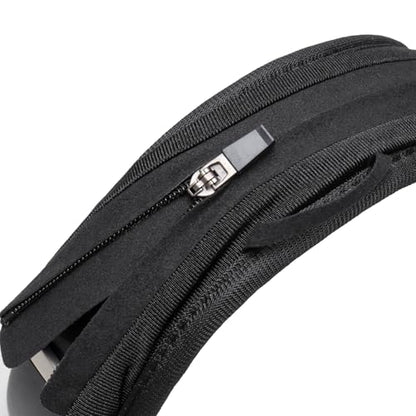 Headband Cushion Cover Compatible with Skullcandy Hesh Evo, Hesh ANC, Crusher ANC 2, Crusher Evo, Riff 2, Icon ANC Wireless Headphone, 6mm Thick Cushion, No Wobble Zipper Slider, Hanging Loop