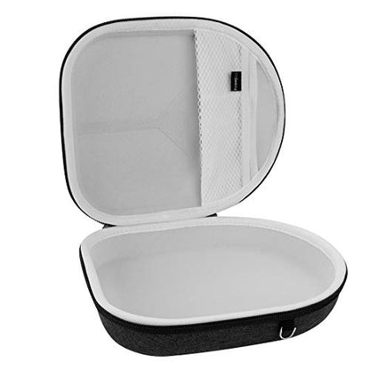 Geekria Shield Headphones Case Compatible with B&O Beoplay HX, H9i, H95, H9, H8, H7, H6, Portal Gaming and More, Replacement Hard Shell Travel Carrying Bag with Cable Storage (Dark Grey) - color: Dark Grey