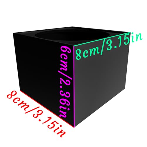 Customizable Microphone Flag for MV7 Personalization Microphone Logo Box MV7+ MV7X XLR mic flag (Black) - color: Black