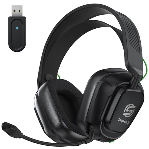 Wireless Gaming Headset for Fortnite & Team Play, 2.4GHz ≤20ms, 3D Sound | Bluetooth 5.4, 50mm Drivers, Noise-Canceling Mic, 50H Playtime, All-Day Comfort, for PS5 PS4 PC Switch & Mac