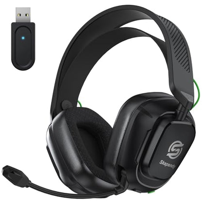 Wireless Gaming Headset for Fortnite & Team Play, 2.4GHz ≤20ms, 3D Sound | Bluetooth 5.4, 50mm Drivers, Noise-Canceling Mic, 50H Playtime, All-Day Comfort, for PS5 PS4 PC Switch & Mac