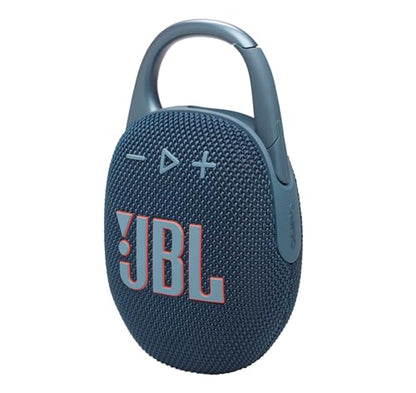 JBL Clip 5 Bluetooth Speaker and divvi! Protective Case - Blue - color: Blue