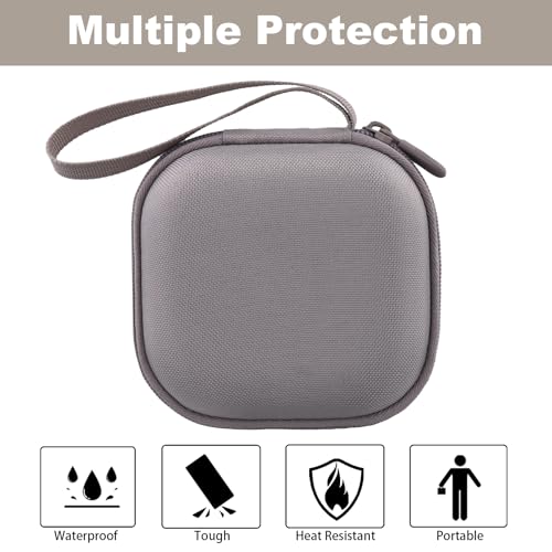 Aenllosi Case for Bose SoundLink Micro 2nd Gen Speaker, Sandstone | EVA case construction, Water-resistant design, Dust-resistant design, Protective case only - color: Sandstone, style: Hard Case for Bose SoundLink Micro 2nd Gen