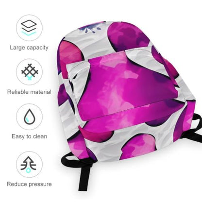 Travel Backpack for Women Men Carry On Backpack Coffee Collection Laptop Bag Lightweight Casual Daypack - color: Colorful Paw