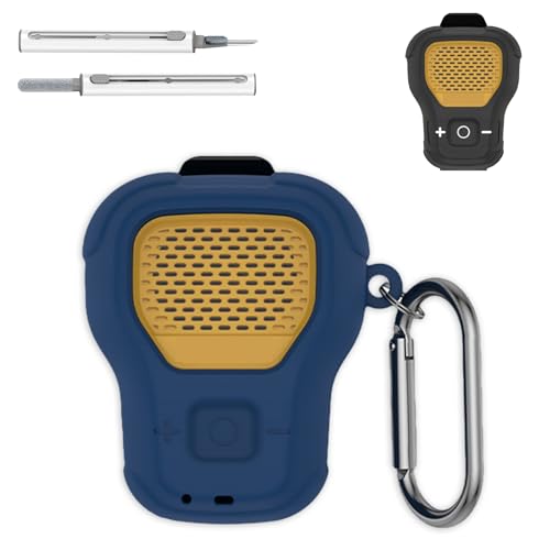 for DEWALT Wearable Bluetooth Speaker Case (Updated Version) – Soft Silicone Protective Cover,Dustproof Shockproof Anti-Scratch Sleeve for DEWALT Wearable Speaker,Blue