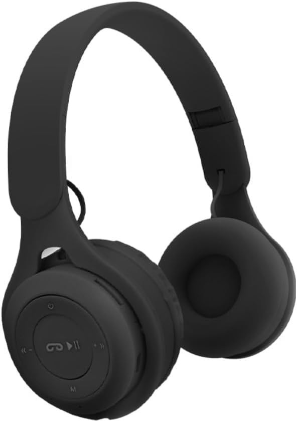Upgraded Hybrid Noise Cancelling Headphones with Transparent Modes Wireless Bluetooth with Mic Deep Bass Soft-Earpads Hi-Fi Audio Comfortable Fit Long Playtime for Home Office Travel Over Ear Black