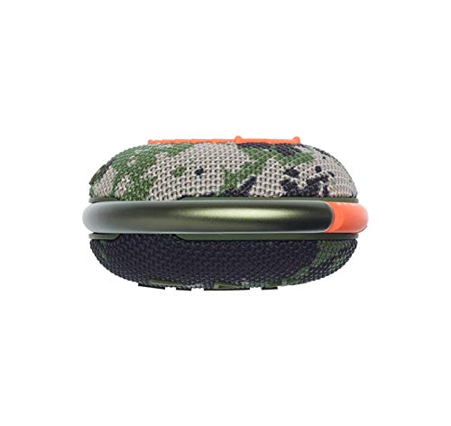 JBL Clip 4 Portable Bluetooth Speaker (Camouflage) + Bundle with divvi! Protective Hardshell Case (Black) - color: Camouflage