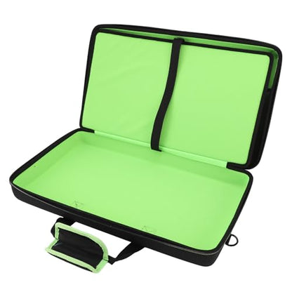 DJ Controller Case for DDJ SB2,EVA Padded DJ Controller Bag with Adjustable Shoulder Strap, Carrying Case,20.08"x12.20"x3.54", and Accessories