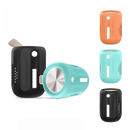 Soft Durable Protective Cover Sleeve for Xiaomi Bluetooth Speaker Mini Anti-scratches Shockproof Drop-resistant Dust-proof All-around Protection Silicone Case Accessories (Black) - color: Black