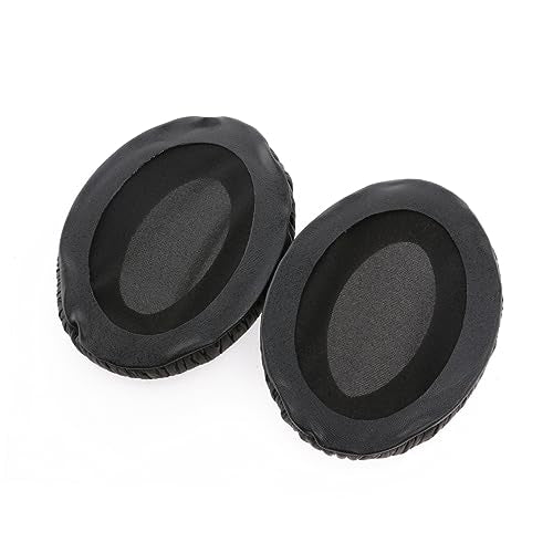 Replacement Pu Earpads for Pro Headphones Comfortable Ear Cushions Black and Elastic Design for Restoring Bass Performance