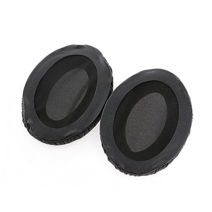Replacement Pu Earpads for Pro Headphones Comfortable Ear Cushions Black and Elastic Design for Restoring Bass Performance