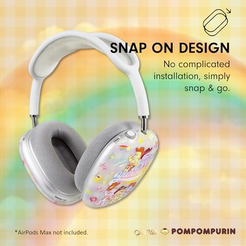 Sonix x Care Bears Protective Case for AirPods Max Headphones - Stylish TPU Hard Shell Ear Cup Covers | Cowbears - color: Cowbears