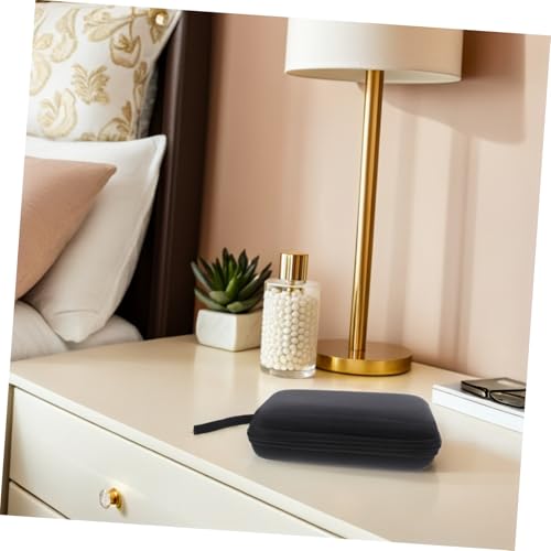 2pcs Portable Eva Hard Shell Storage Case for Blood Earbuds Weather Resistant Design Compact Organizer for Travel Trips