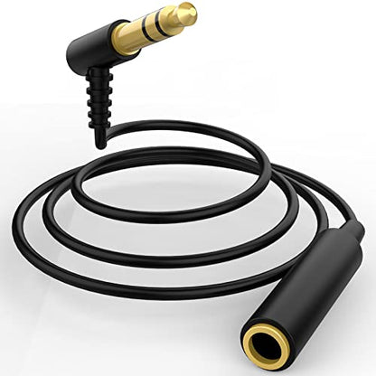 Headphone Extension Cord for Bose Compatible with Bose QuietComfort, QC45, QC35 II, QC35, QC25, NC700 Headphones, 3.5mm Male to Female Stereo Audio Cable for Phone, PS4, Switch, Tablets (16.4ft) - style: 16.5FT