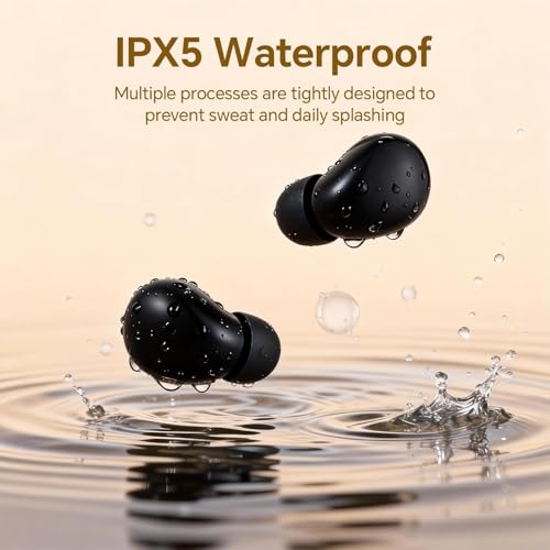 Smallest Invisible Mini Earbuds Wireless Bluetooth Low Profile Micro Tiny | Discreet Hidden Earbuds for Work, Small Headphones, Invisible Sleep Wireless Earphone IPX5 Waterproof for Small Ear Canals - color: Skin