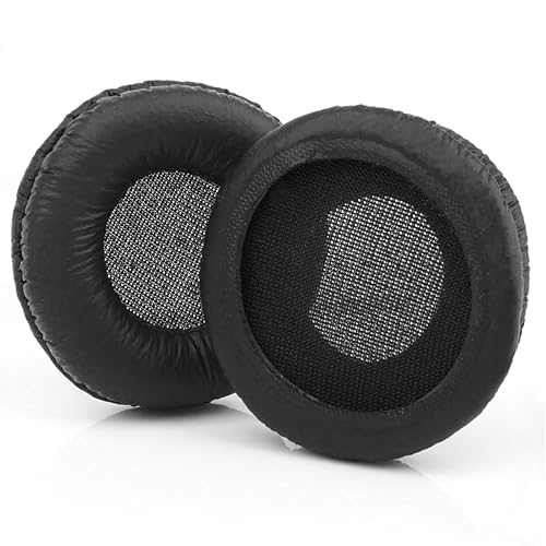 Replacement Ear Pads and Headband Cushion for Sennheiser PX80/PX100/PX100II/PX200/PX200II/PXC300/PMX200/PXC150/PXC250/PXC250II, Protein Leather and Memory Foam Headphone Pads Replacement(Black)