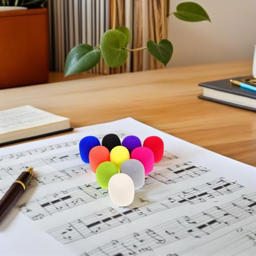 Thick Microphone Sponge Covers 20pcs Xmas for Home Ktv Singing