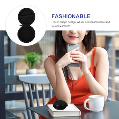 Earphone Storage Bags, PU EVA Headset Cases Waterproof 2 Pcs