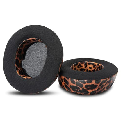WC Freeze Nova Pro Wireless - Earpads for Arctis Nova Pro Wireless & More | Made by Wicked Cushions | Also fits SteelSeries Nova Elite & Nova Pro Omni(Doesn't Fit Other Models) | Leopard - color: Leopard