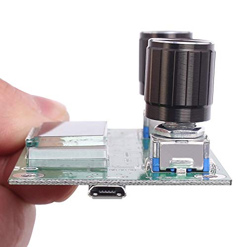Digital FM Receiver Module, Icstation Radio Receiver Module Digital Stereo Board LCD Display DSP PLL 76.0MHz-108.0MHz Green
