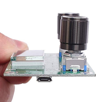 Digital FM Receiver Module, Icstation Radio Receiver Module Digital Stereo Board LCD Display DSP PLL 76.0MHz-108.0MHz Green