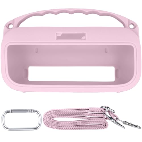 Silicone Cover for Bose SoundLink Flex Portable Speaker 2nd Gen | Scratch-resistant, Unhindered Sound, Silicone Construction, Portable Carrying Silicone Cover, Petal Pink Silicone Cover - color: Petal Pink Cover